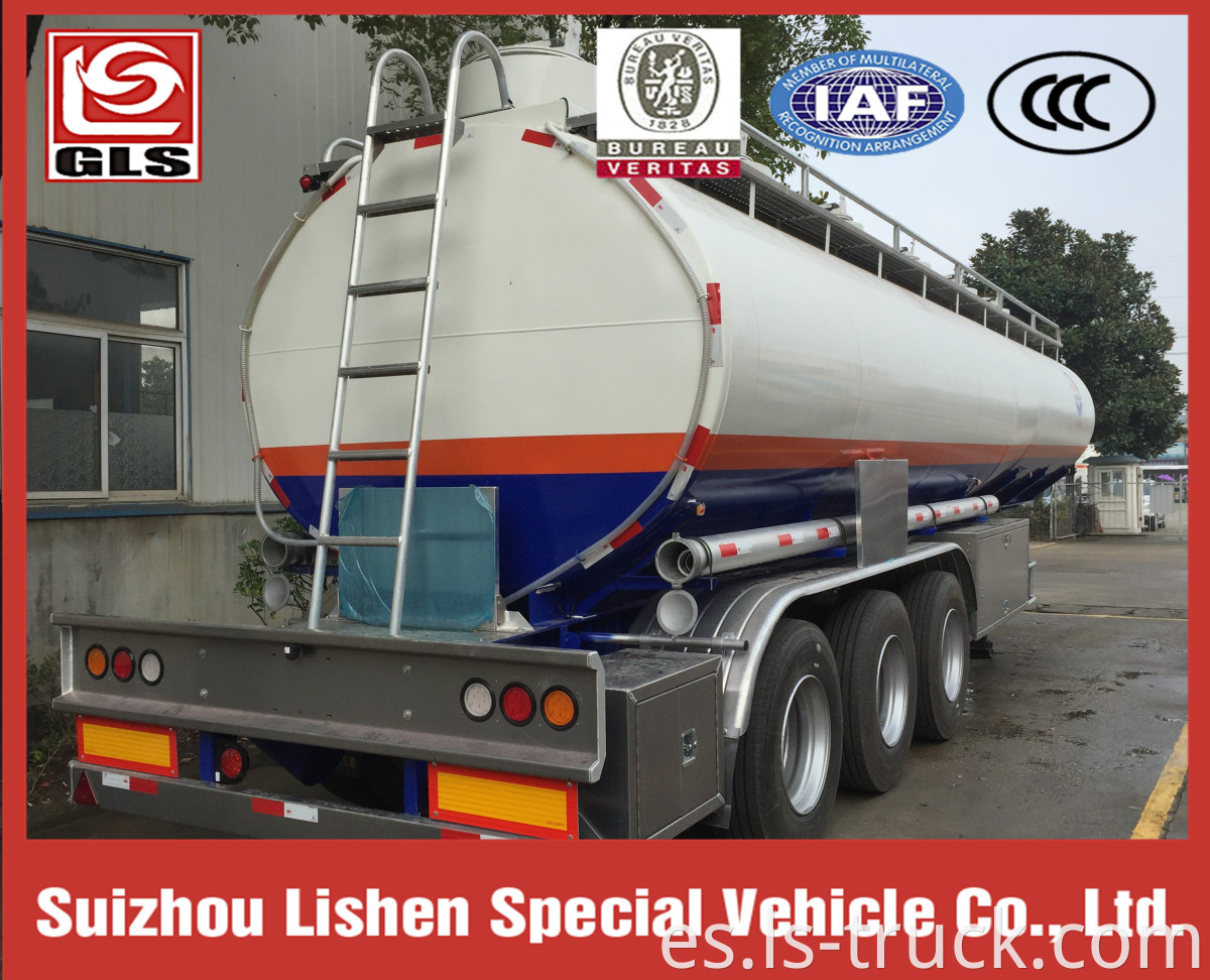 40000L Cheap Oil Tank Semi-Trailer Fuel tanker